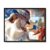 Edgar Degas Przed lustrem 50×40 w RAMIE