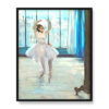 Edgar Degas Tancerka pozująca dla fotografa 40×50