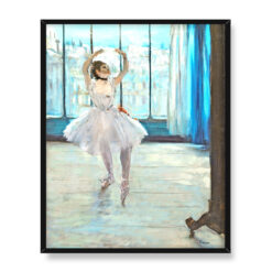 Edgar Degas Tancerka pozująca dla fotografa 40×50