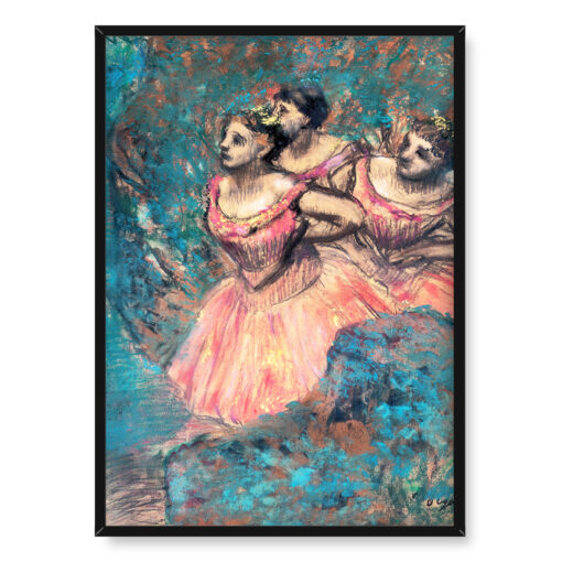 Edgar Degas Tancerki w czerwonych kostiumach 50x70