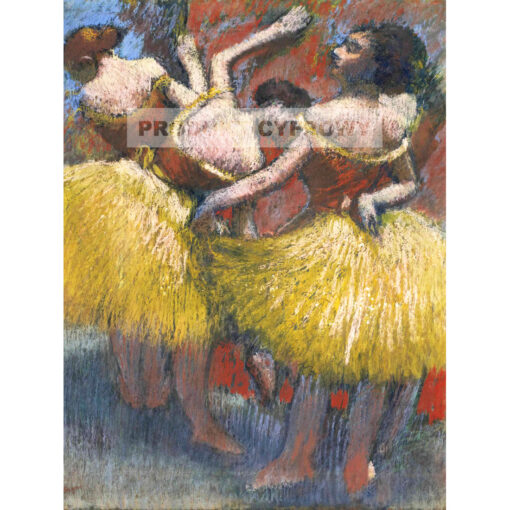 Edgar Degas Trzy tancerki — produkt cyfrowy do pobrania