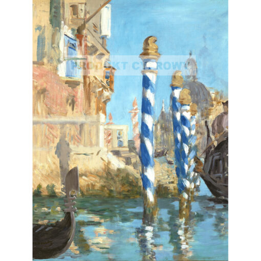 Edouard Manet Grand Canal Wenecja — produkt cyfrowy do pobrania