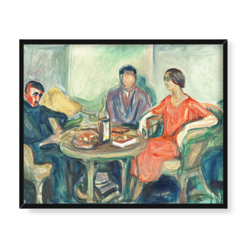 Edvard Munch Bohema Oslo 2 50x40