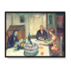 Edvard Munch Bohema Oslo 40×30