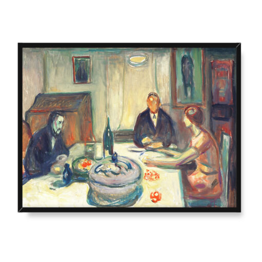 Edvard Munch Bohema Oslo 40x30