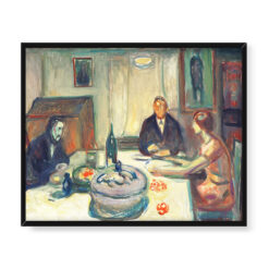 Edvard Munch Bohema Oslo 50×40