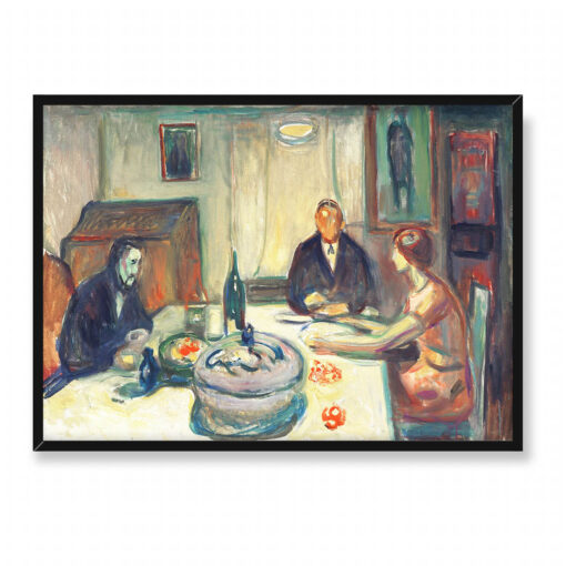 Edvard Munch Bohema Oslo 70x50