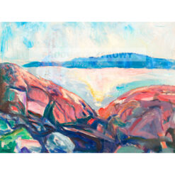 Edvard Munch Czerwone skały — produkt cyfrowy do pobrania