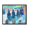 Edvard Munch Czerwony dom 50×40
