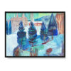 Edvard Munch Czerwony dom i świerki 2 40×30