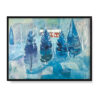 Edvard Munch Czerwony dom i świerki 40×30