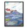 Edvard Munch Dom na szkierach 30×40
