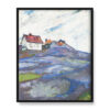 Edvard Munch Dom na szkierach 40×50 w RAMIE