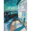 Edvard Munch Dom w świetle księżyca — produkt cyfrowy do pobrania