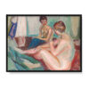 Edvard Munch Dwa siedzące akty 40×30