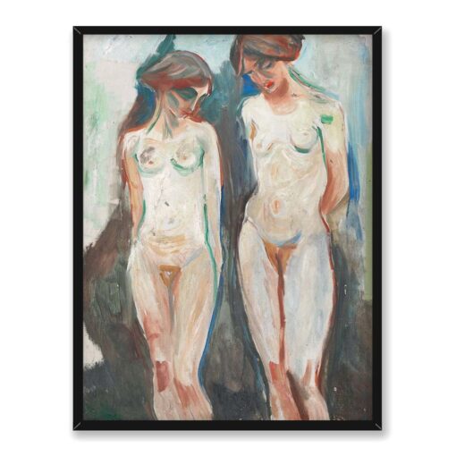 Edvard Munch Dwie Gracje 2 30x40