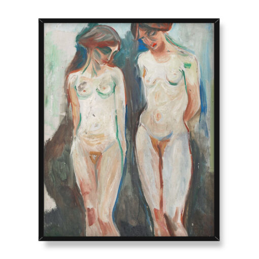 Edvard Munch Dwie Gracje 2 40x50
