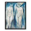 Edvard Munch Dwie Gracje 3 30×40 w RAMIE