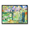 Edvard Munch Dwie kobiety w ogrodzie 70×50
