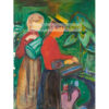 Edvard Munch Dziewczęta podlewające kwiaty — produkt cyfrowy do pobrania