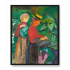 Edvard Munch Dziewczęta podlewające kwiaty 40×50