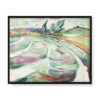 Edvard Munch Fala 50×40 w RAMIE