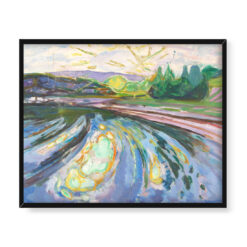 Edvard Munch Fale uderzające o brzeg 50×40