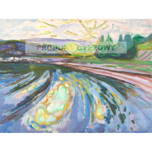 Edvard Munch Fale uderzające o brzeg — produkt cyfrowy do pobrania