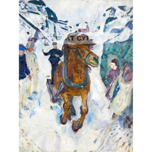 Edvard Munch Galopujący koń — produkt cyfrowy do pobrania