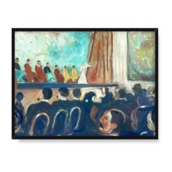 Edvard Munch Kabaret 40×30