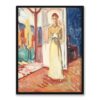 Edvard Munch Kobieta stojąca w drzwiach 30×40 w RAMIE