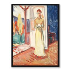Edvard Munch Kobieta stojąca w drzwiach 30×40