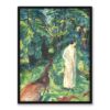 Edvard Munch Kobieta w ogrodzie 30×40