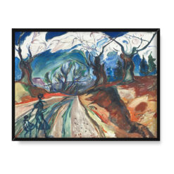 Edvard Munch Magiczny las 40×30