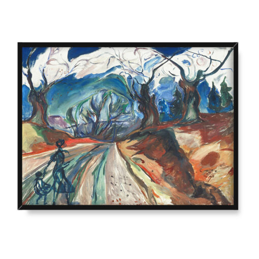 Edvard Munch Magiczny las 40x30