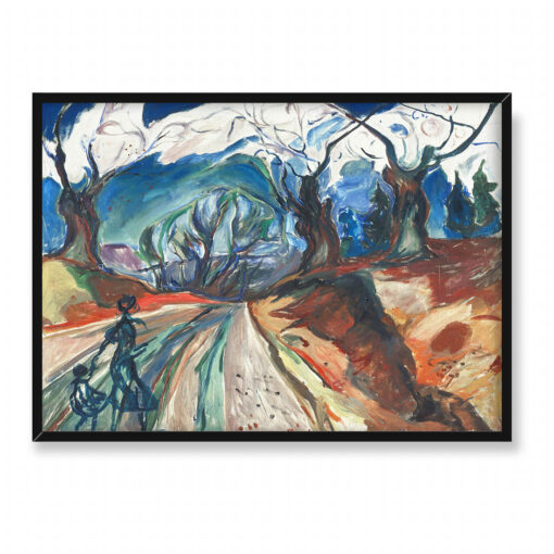 Edvard Munch Magiczny las 70x50