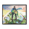 Edvard Munch Mężczyzna w kapuścianym polu 50×40