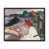 Edvard Munch Młodzi ludzie na plaży 50×40 w RAMIE