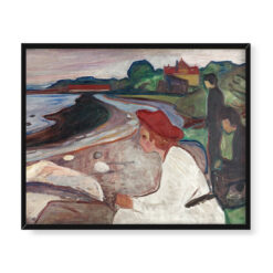Edvard Munch Młodzi ludzie na plaży 50×40