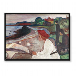 Edvard Munch Młodzi ludzie na plaży 70×50