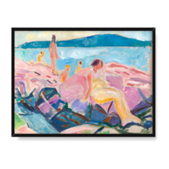 Edvard Munch Noc świętojańska 40×30