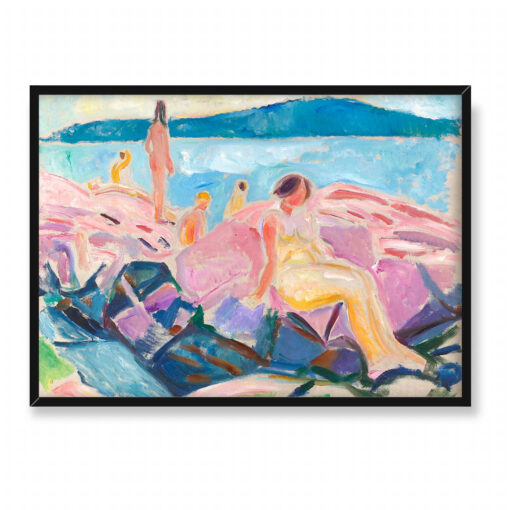 Edvard Munch Noc świętojańska 70x50