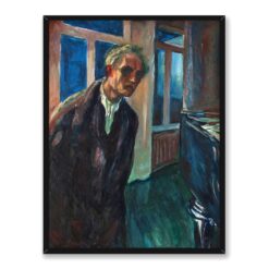 Edvard Munch Nocny wędrowiec 30×40