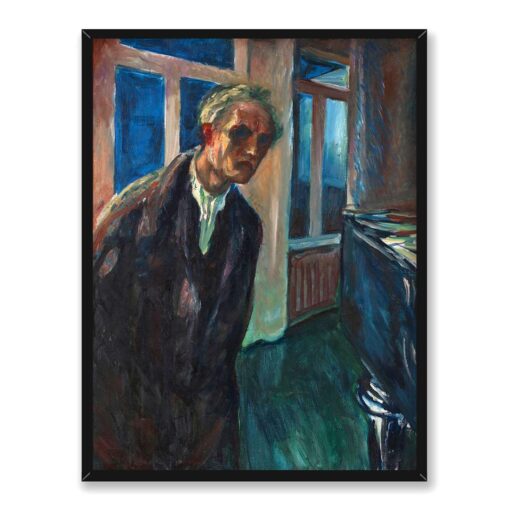 Edvard Munch Nocny wędrowiec 30x40