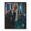 Edvard Munch Nocny wędrowiec 40×50 w RAMIE