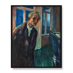 Edvard Munch Nocny wędrowiec 40×50