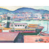 Edvard Munch Port w Bergen — produkt cyfrowy do pobrania