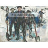 Edvard Munch Robotnicy w śniegu — produkt cyfrowy do pobrania