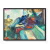 Edvard Munch Siedząca modelka na kanapie 40×30