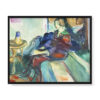 Edvard Munch Siedząca modelka na kanapie 50×40 w RAMIE